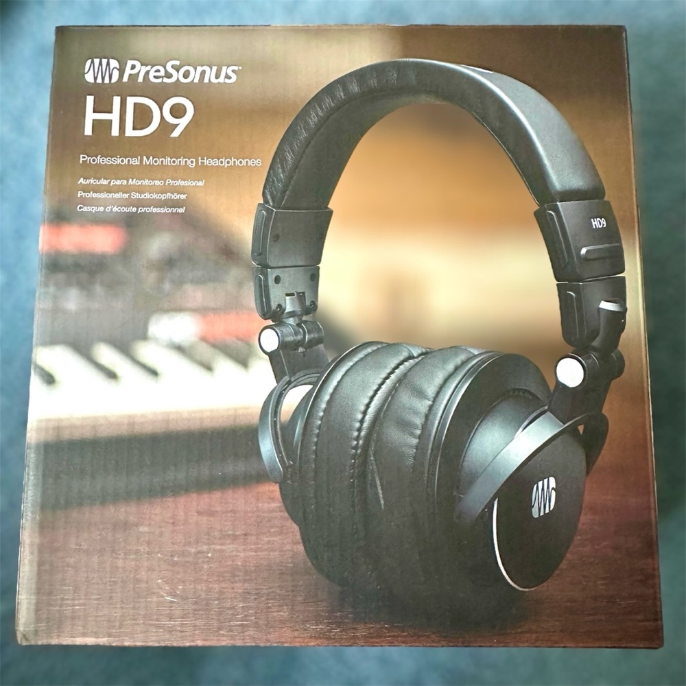 PreSonus HD9 Professional Monitoring Headphones New In Box